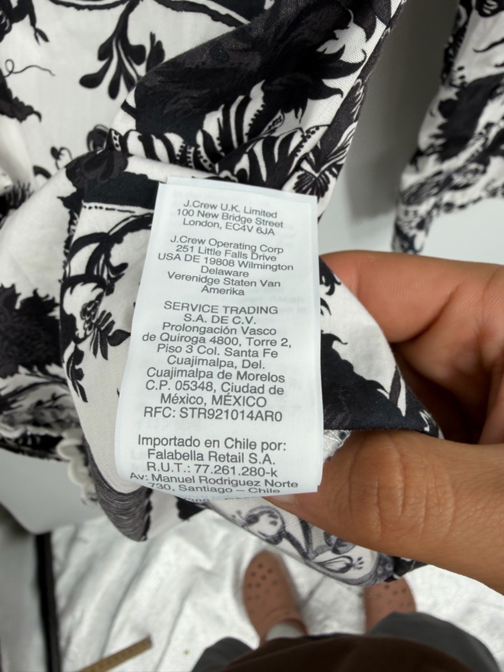 J. Crew Ruffled Slim Perfect Shirt In Ratti® Sunflower Floral Print sz 0 - Picture 4 of 7
